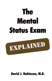 The Mental Status Exam